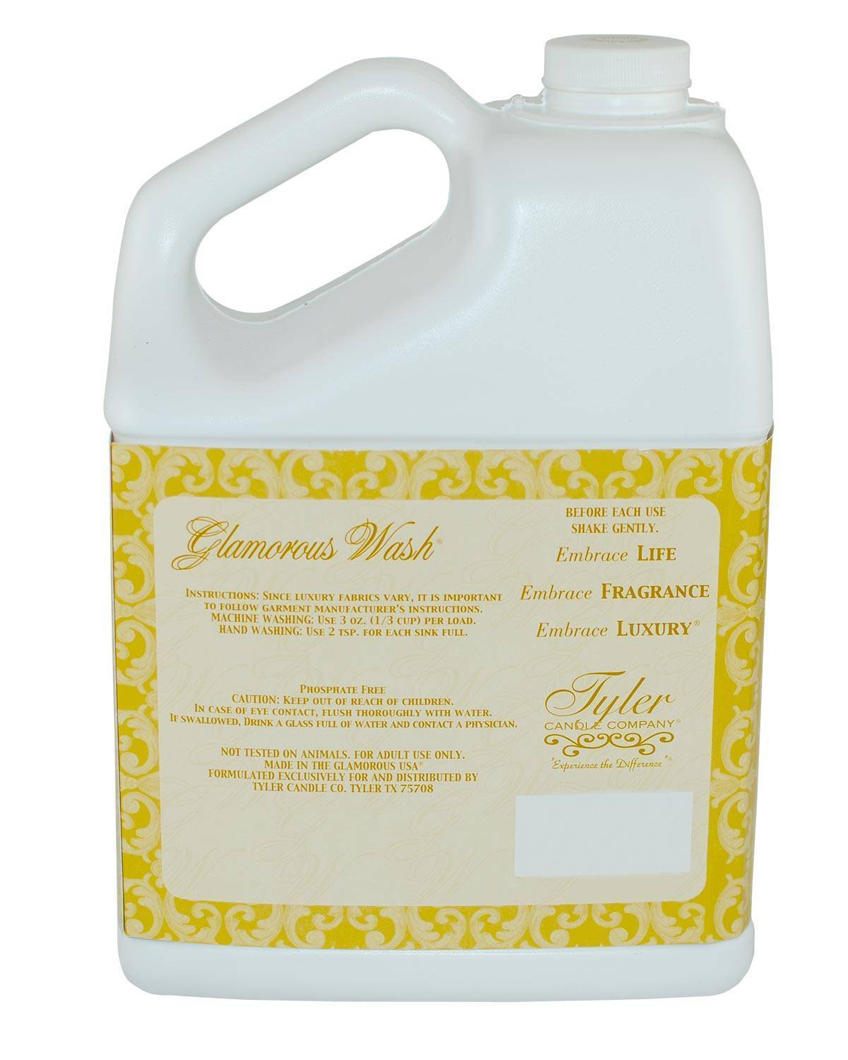 Tyler Candle - Diva - Fine Wash Laundry Detergent 1 Gallon - Free Shipping  803821381118